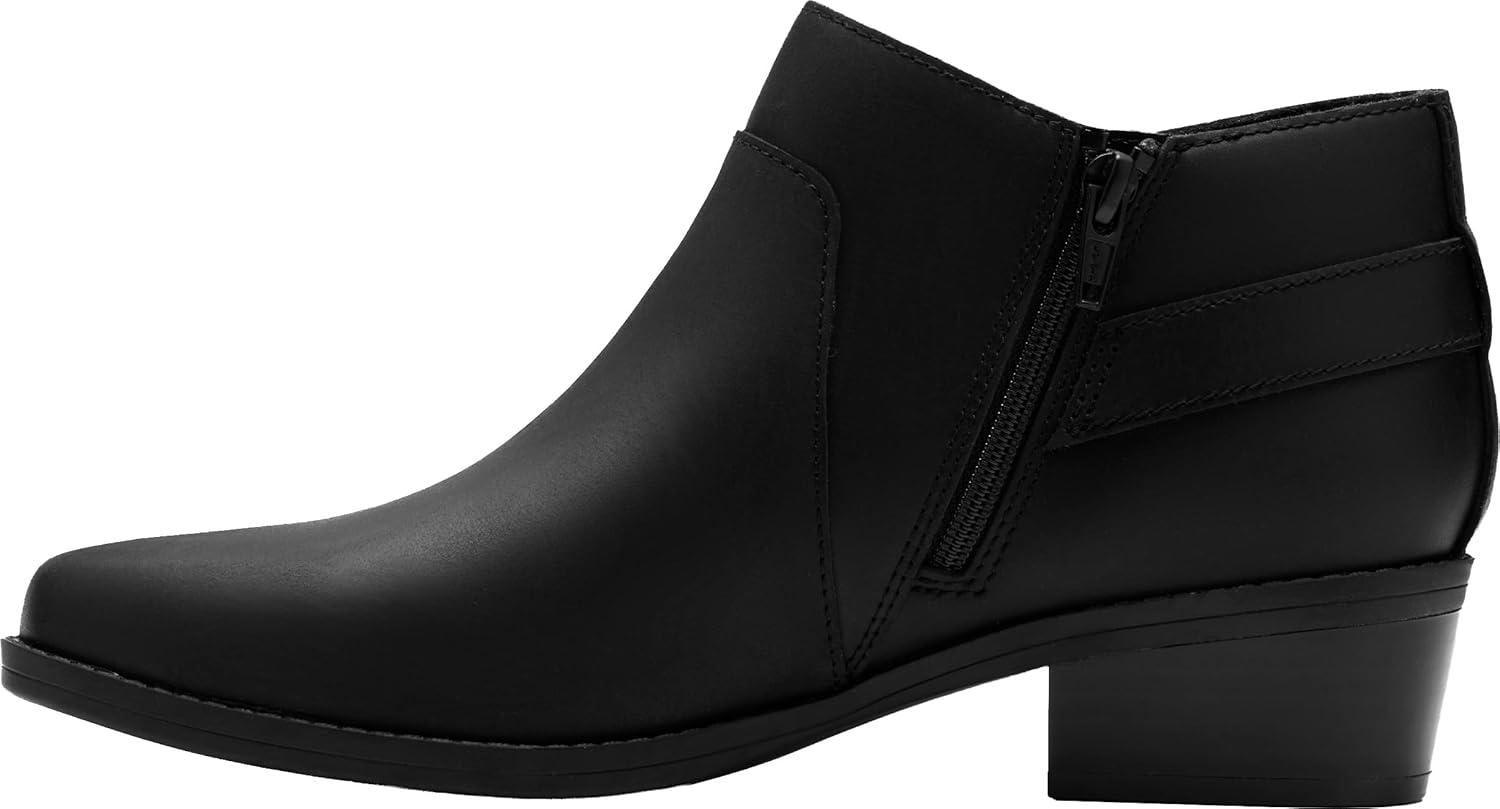 imageClarks womens Danyelle GemaBlack Oily Leather