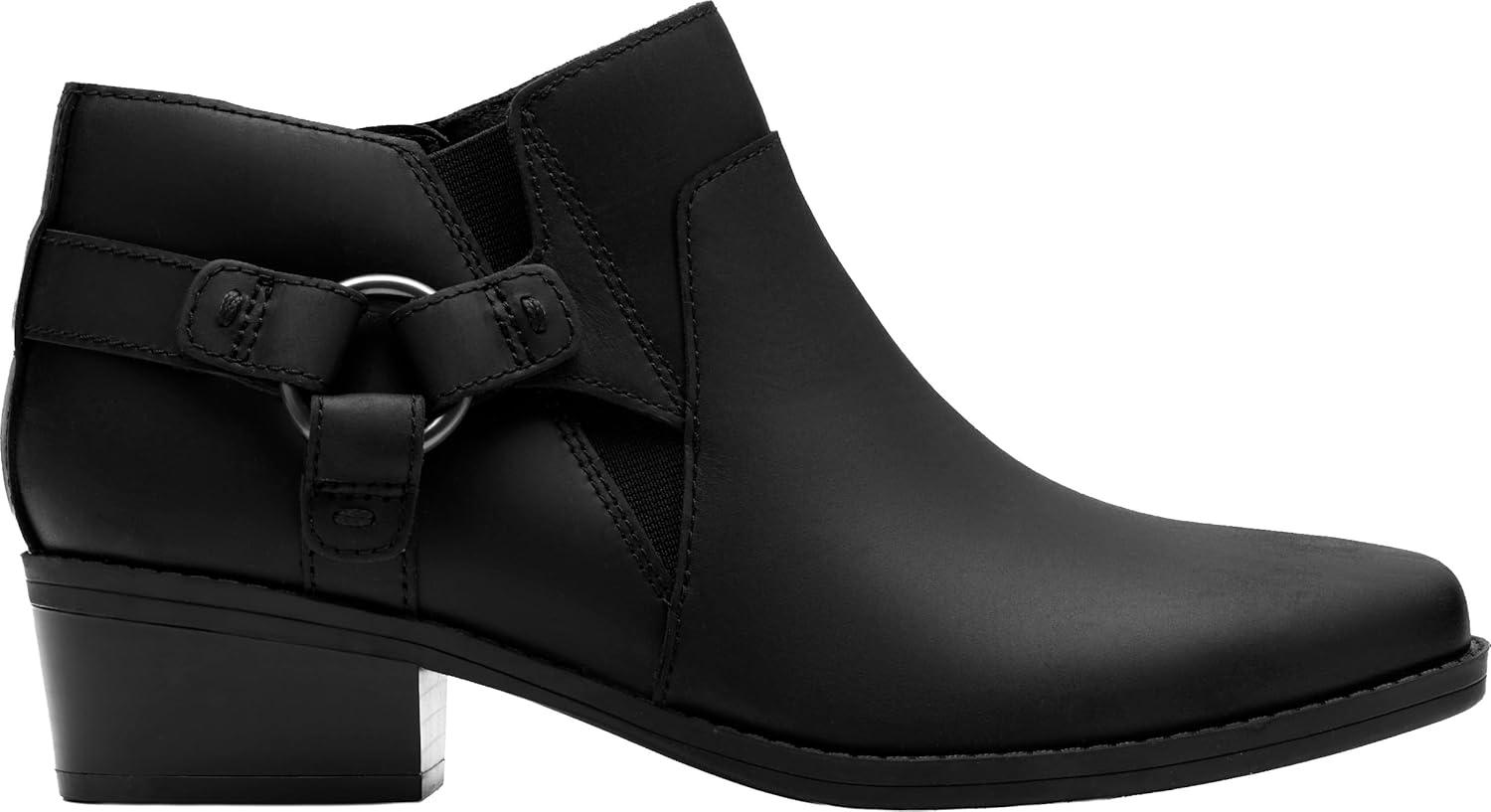imageClarks womens Danyelle GemaBlack Oily Leather