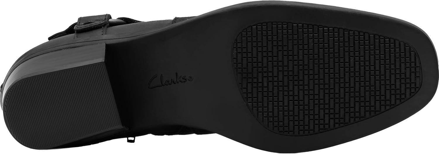 imageClarks womens Danyelle GemaBlack Oily Leather