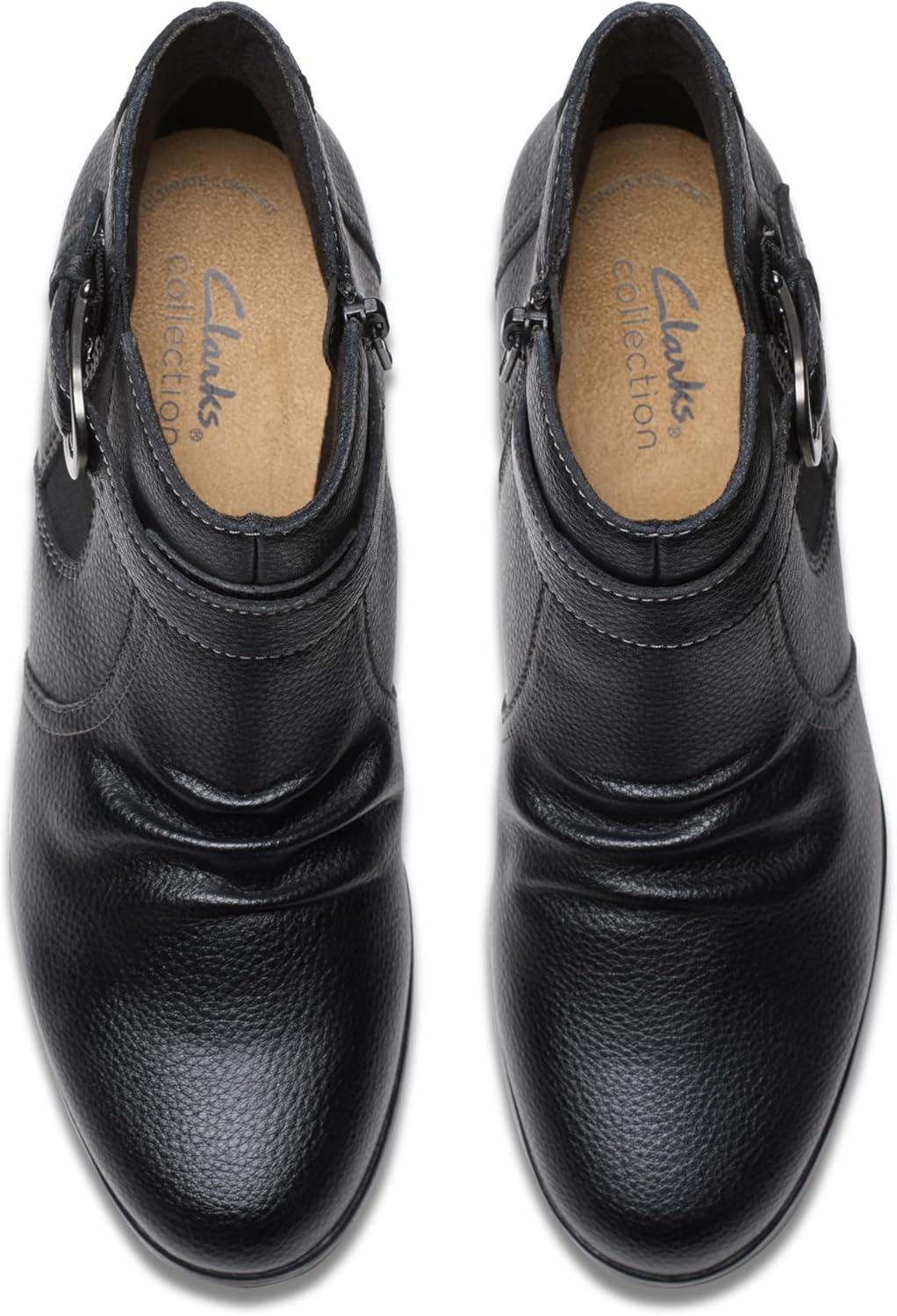 imageClarks womens Emily2 OpalBlack Leather