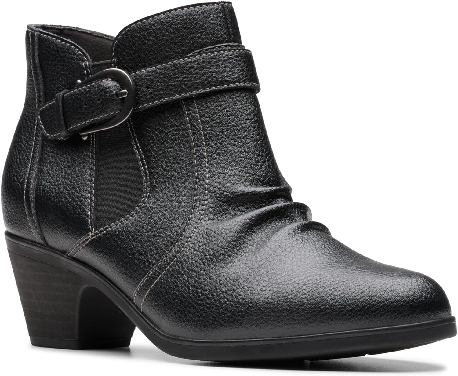 imageClarks womens Emily2 OpalBlack Leather