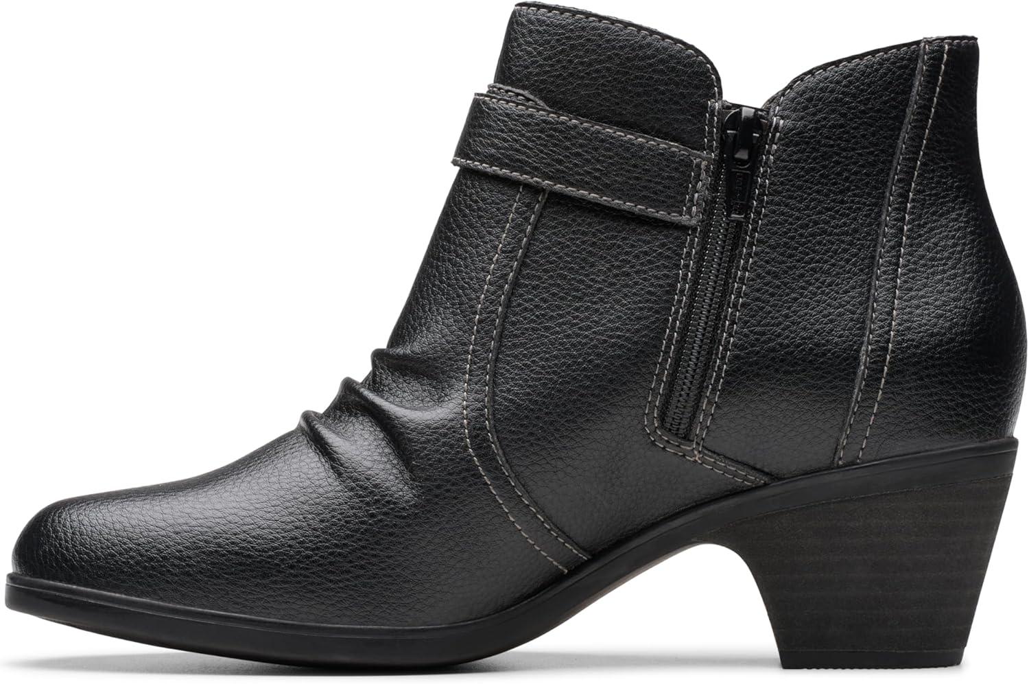 imageClarks womens Emily2 OpalBlack Leather