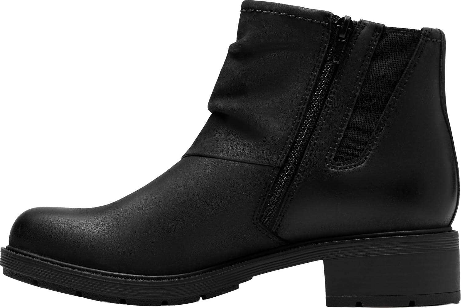 imageClarks womens Hearth SofiaBlack Leather
