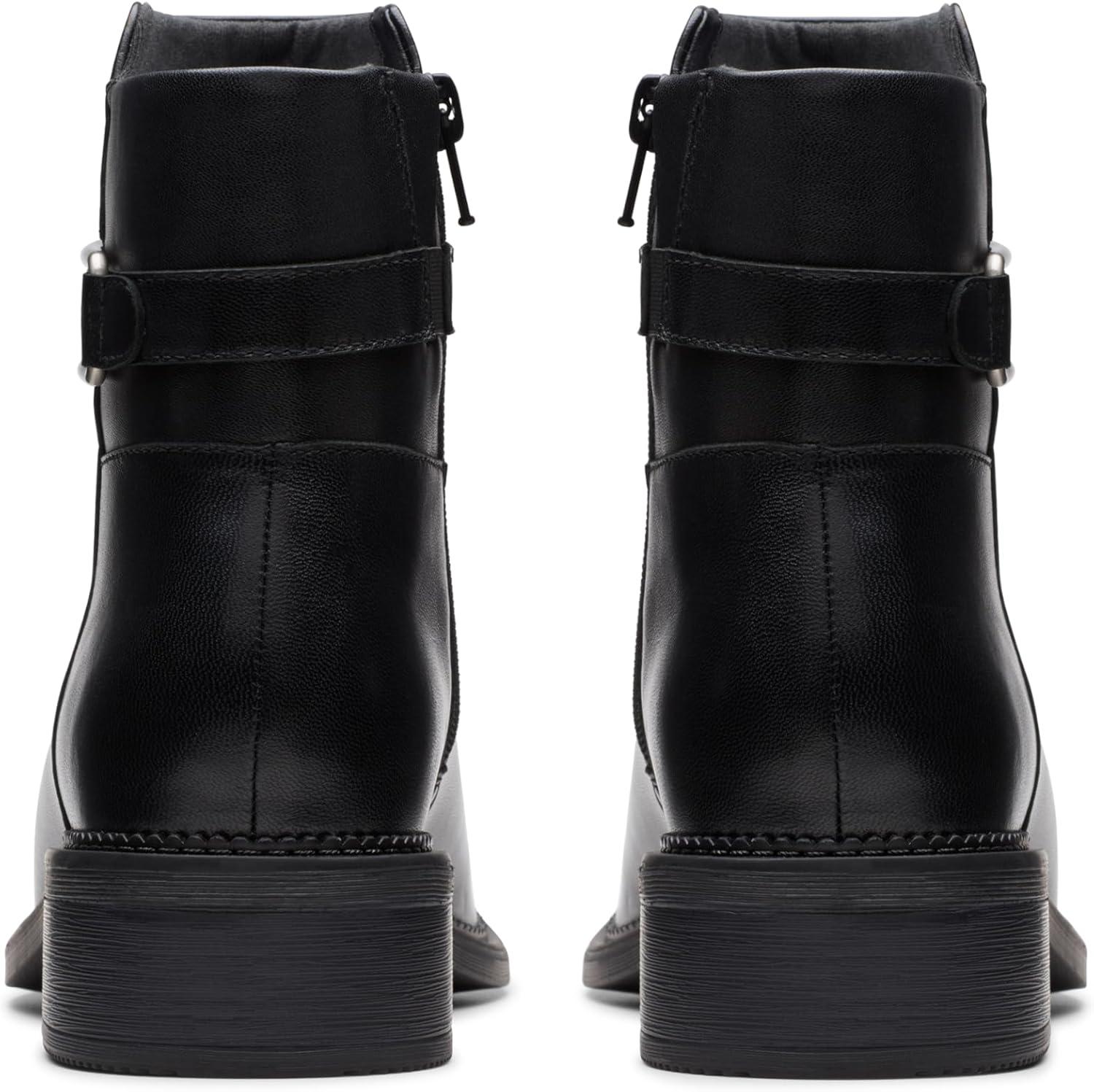 imageClarks womens Maye BellaAnkle BootBlack Leather