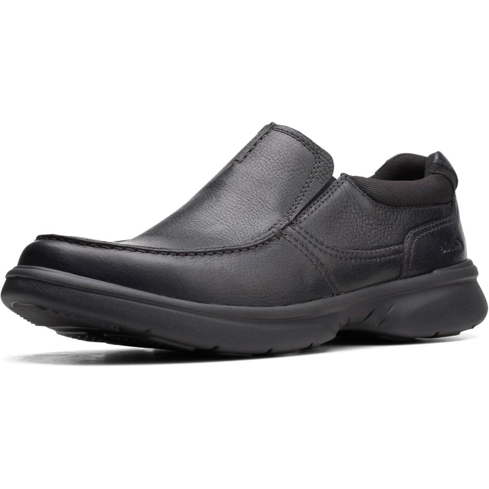 imageClarks Mens Bradley FreeBlack Tumbled