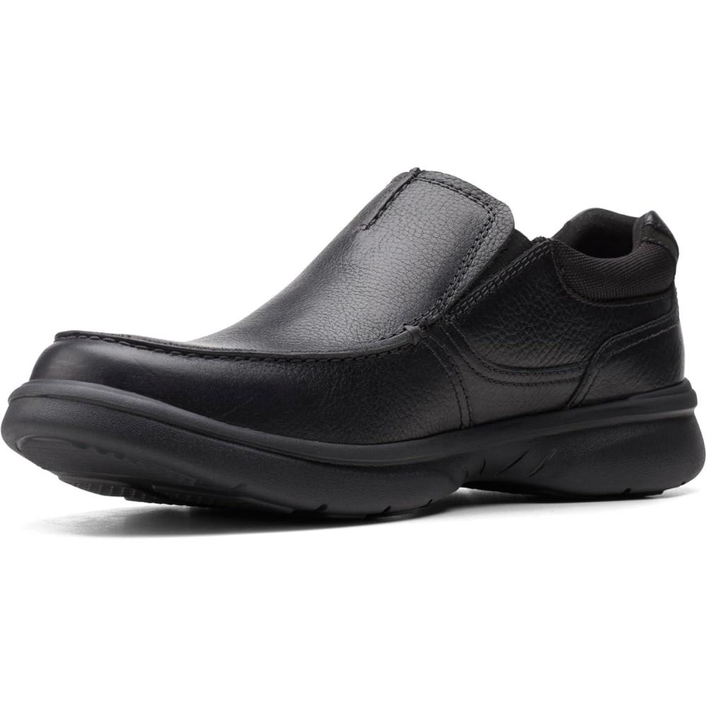 imageClarks Mens Bradley FreeBlk Tumbled Lea