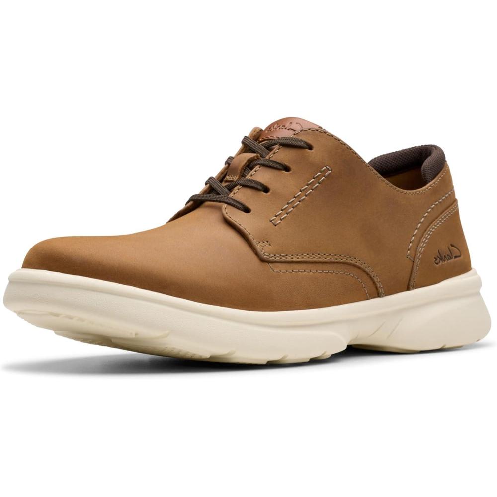 imageClarks Mens Bradley Plain OxfordLight Brown