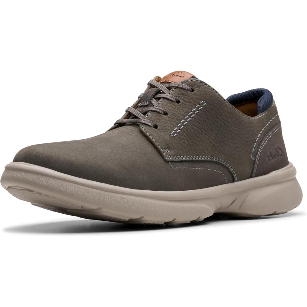imageClarks Mens Bradley Plain OxfordLight Grey