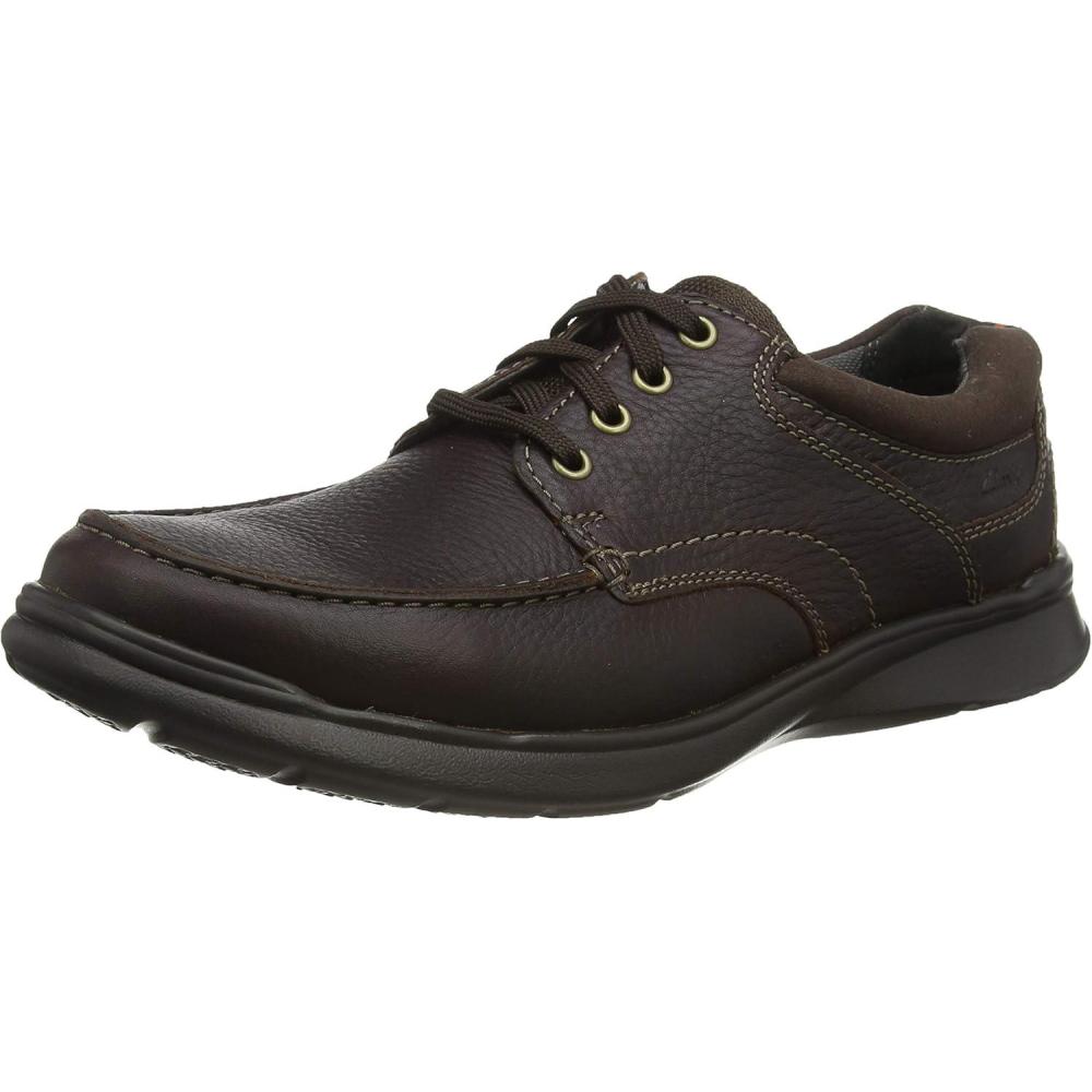imageClarks Mens Cotrell Edge Oxford ShoesBrown Brown Oily