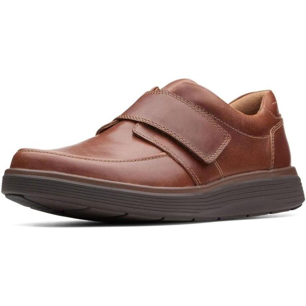 imageClarks Mens Cotrell Free LoaferBrown Dark Tan Leather