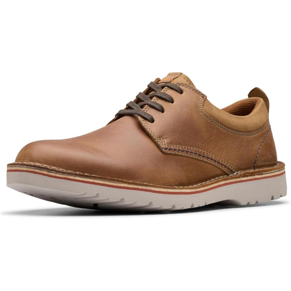 imageClarks Mens Eastridge Low OxfordsLight Brown