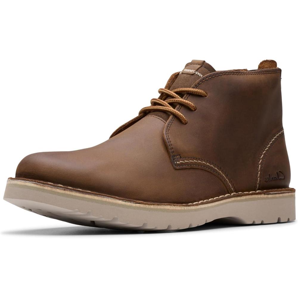 imageClarks Mens Eastridge Mid Chukka BootBeeswax Le