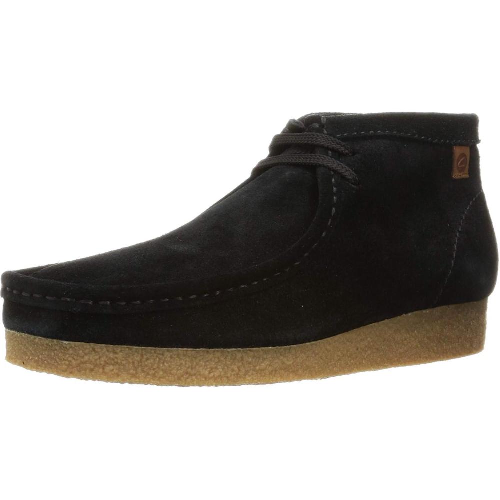 imageClarks Mens Shacre BootsBlack Black Suede