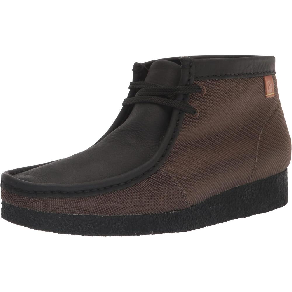 imageClarks Mens Shacre BootsDark Green Textile
