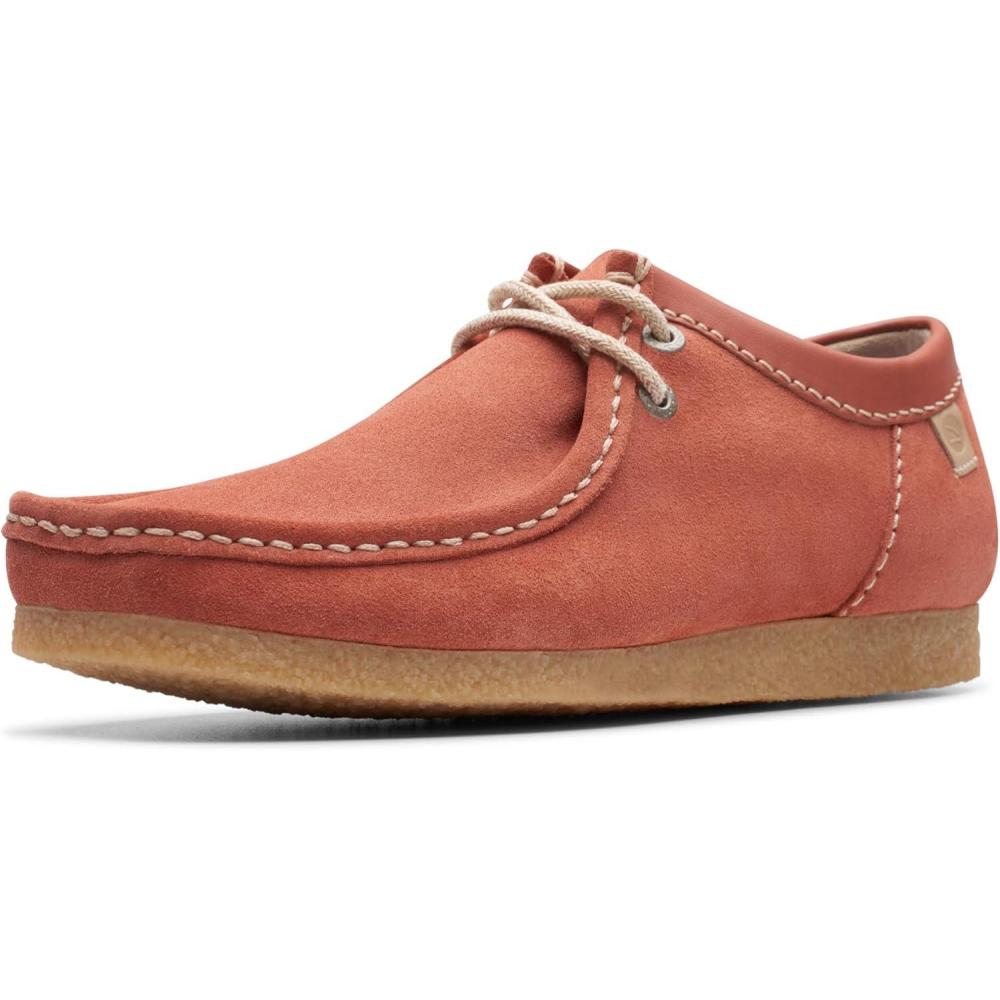 imageClarks Mens Shacre II Run LoafersRed Suede