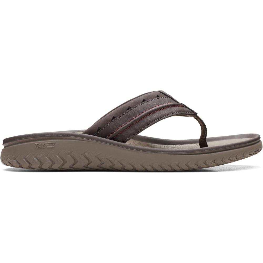 imageClarks Mens Slide FlipFlopBrown