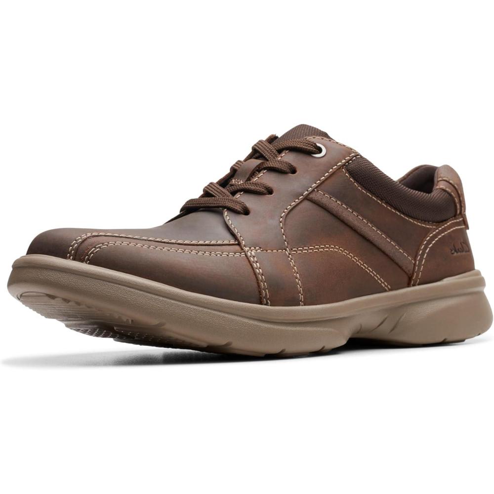 imageClarks Mens SneakerBeeswax Leather