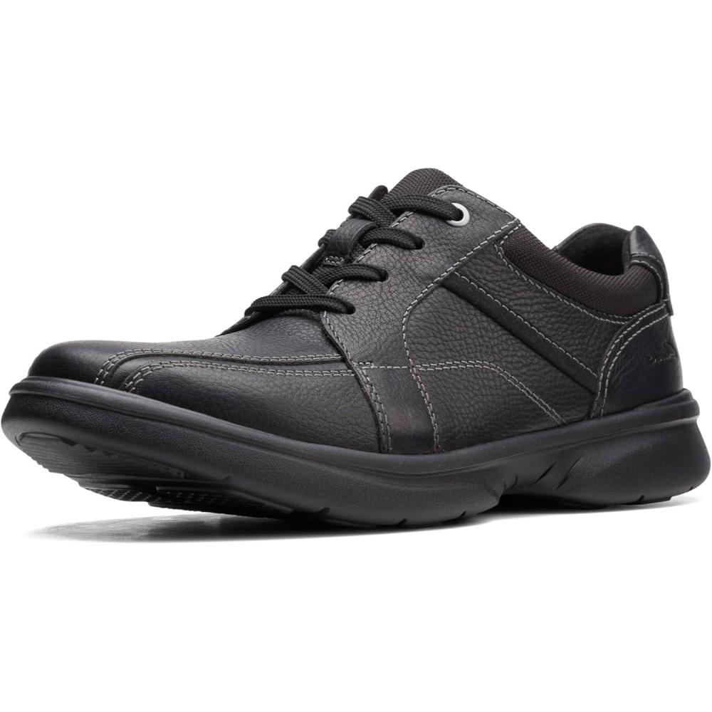 imageClarks Mens SneakerBlack Tumbled