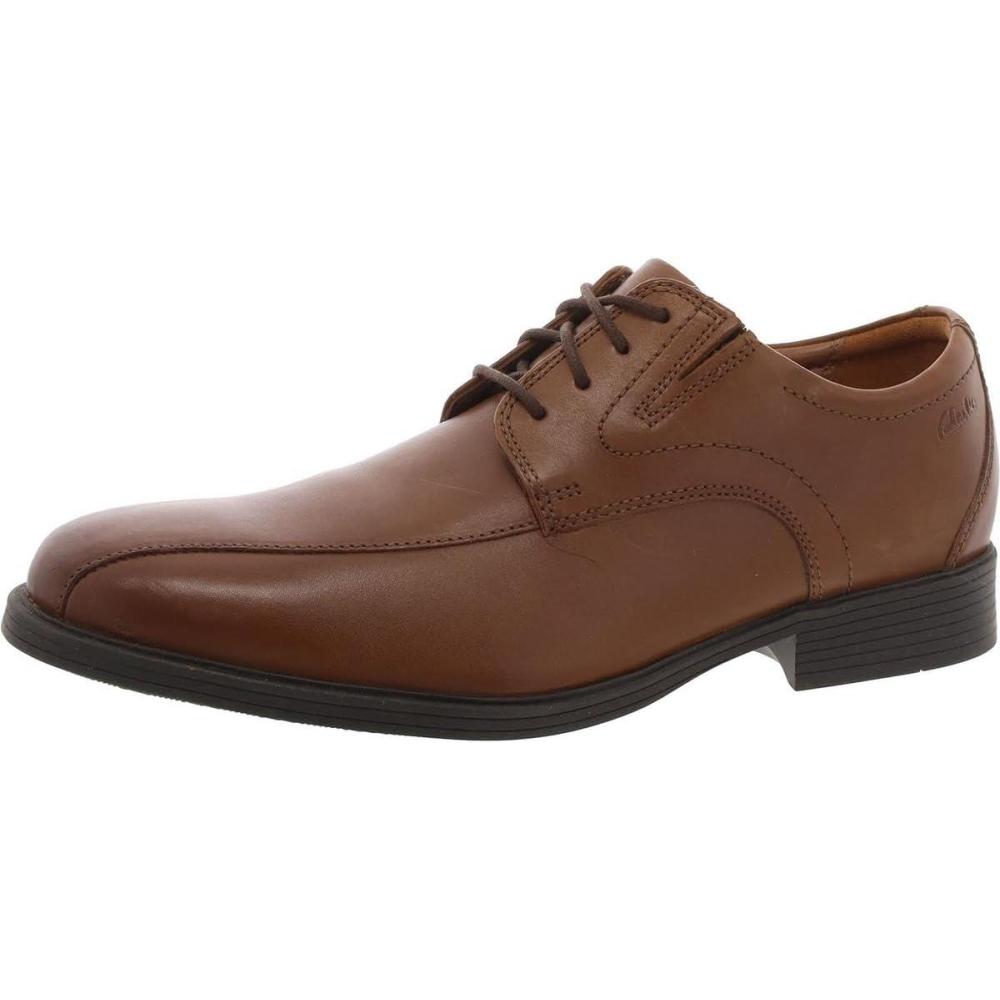 imageClarks Mens Whiddon Pace OxfordDark Tan Lea