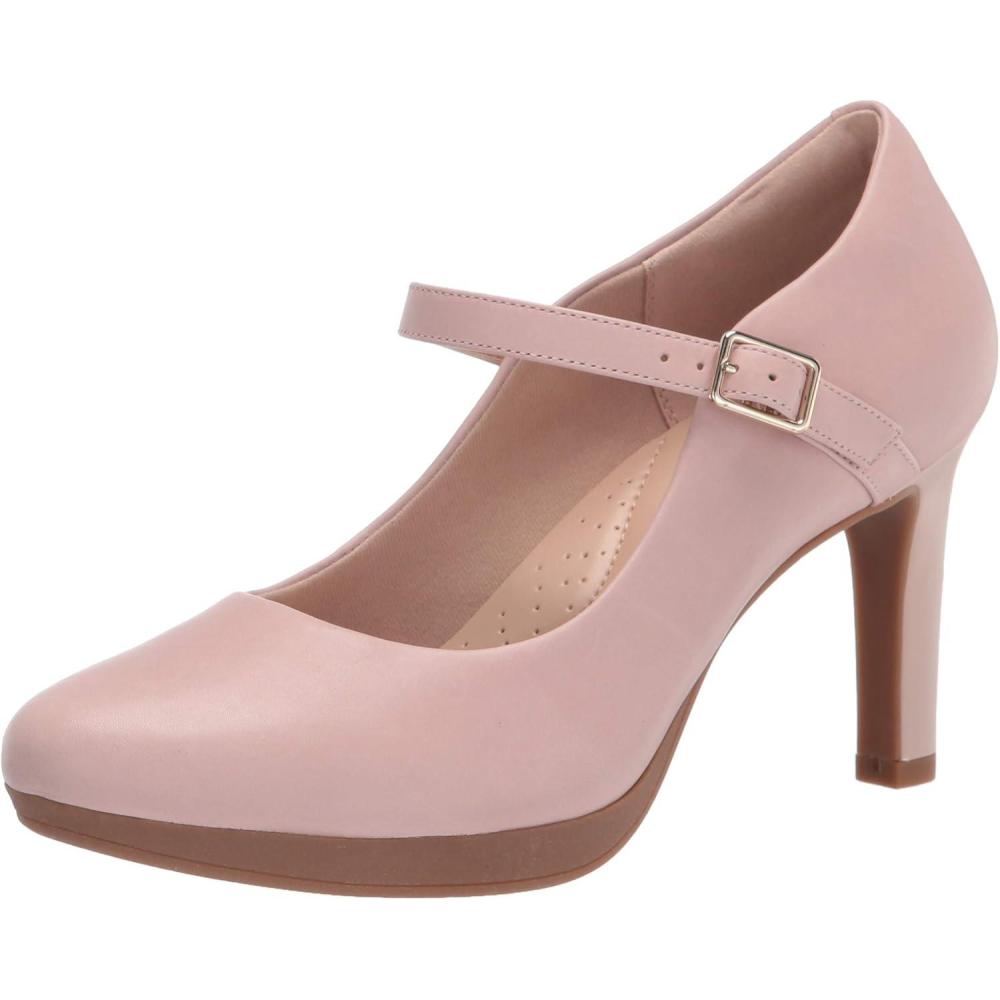 imageClarks Womens Ambyr Joy PumpDusty Rose Leather
