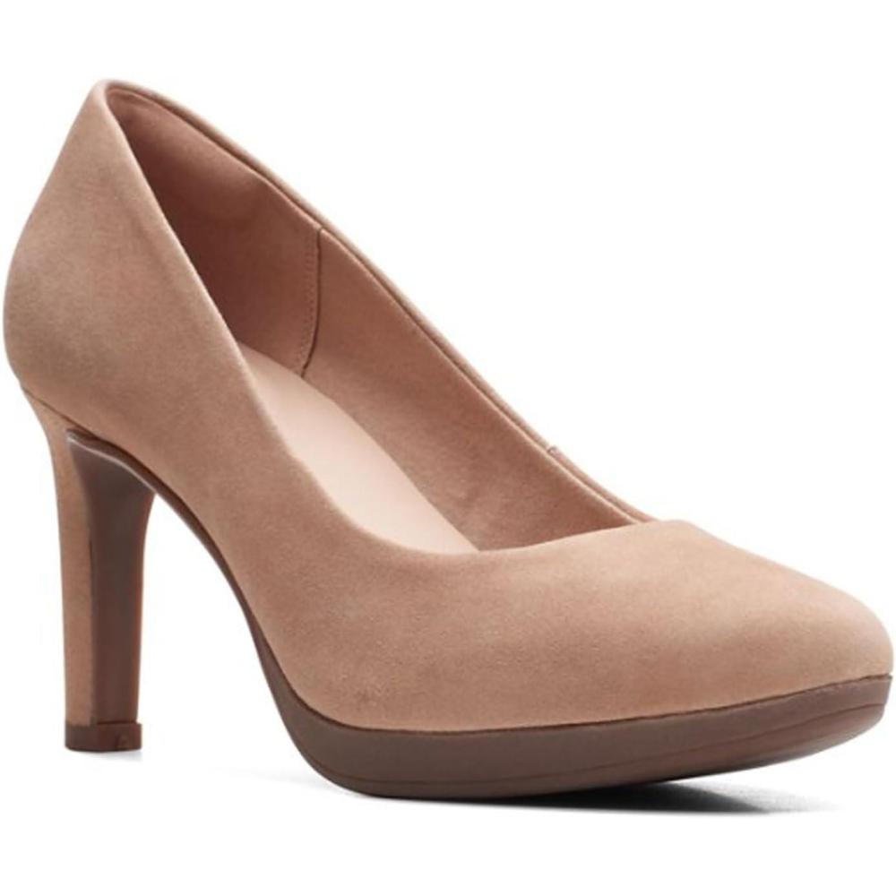 imageClarks Womens Ambyr Joy PumpPraline Suede