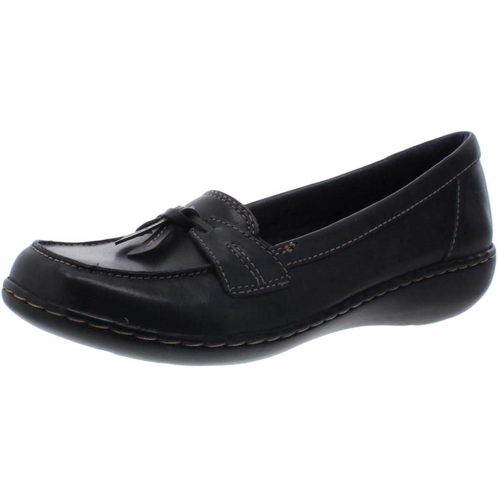 imageClarks Womens Ashland Bubble Slip On LoafersNavy