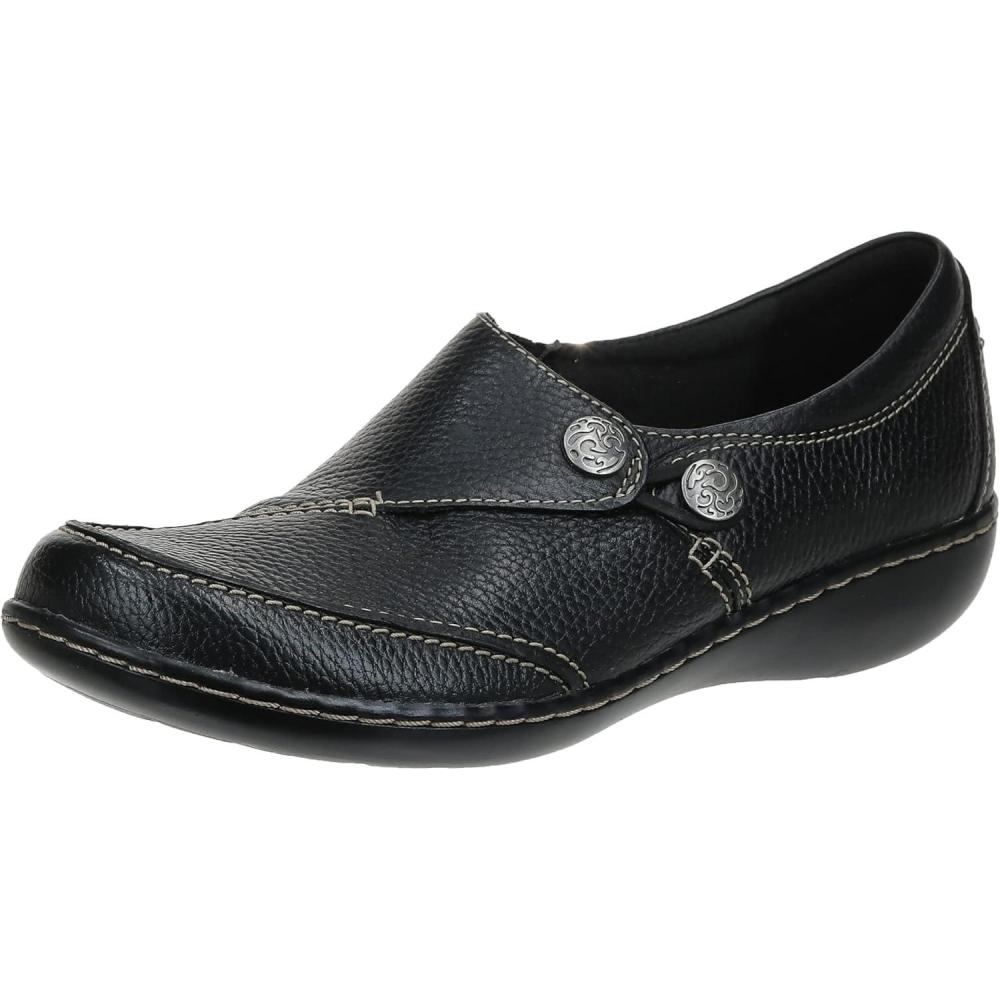 imageClarks Womens Ashland Lane Q LoafersBlack