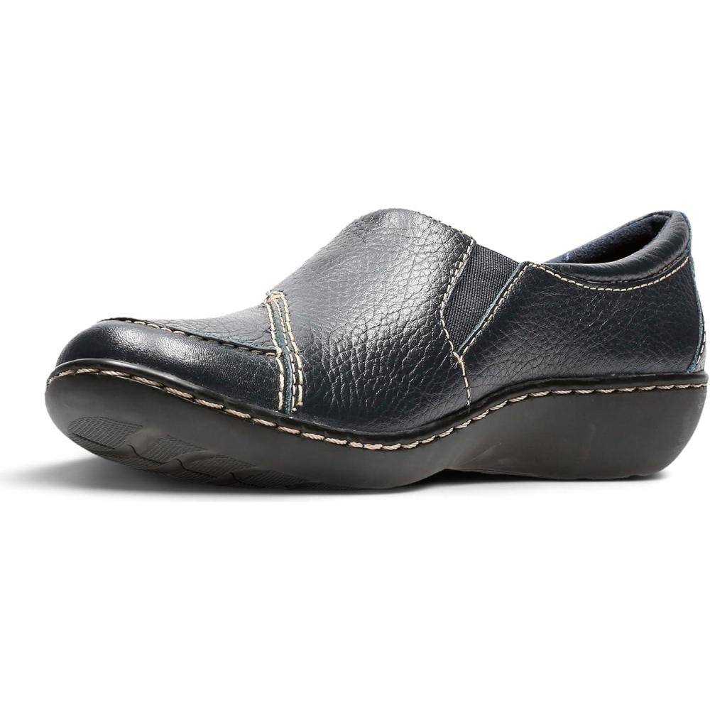 imageClarks Womens Ashland Lane Q LoafersNavy
