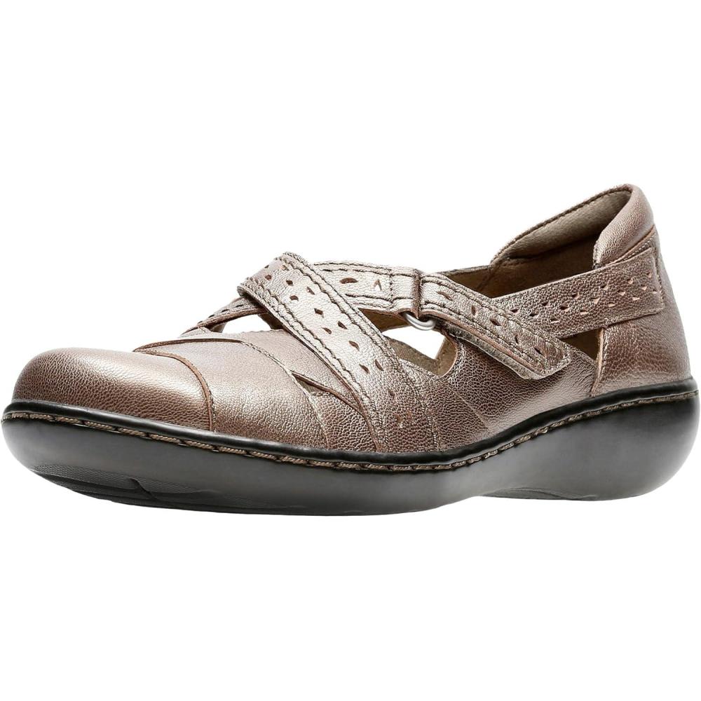 imageClarks Womens Ashland Spin Q SlipOn LoafersPewter
