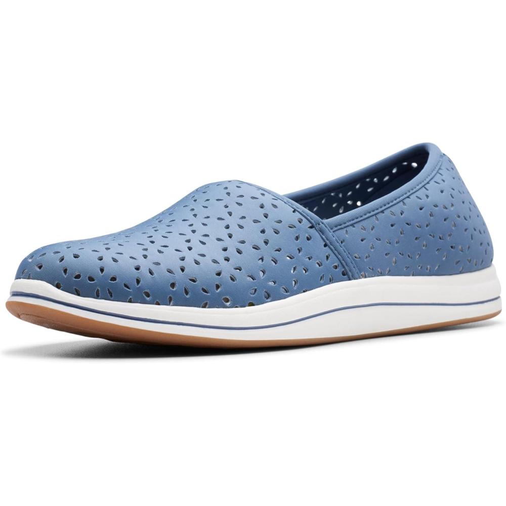 imageClarks Womens Breeze EmilyLoaferBlue Textile
