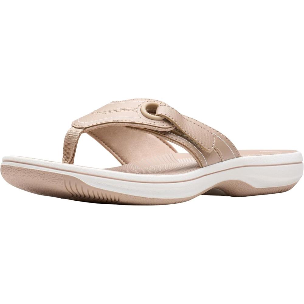 imageClarks Womens Breeze Reyna Cloudsteppers FlipFlopSand