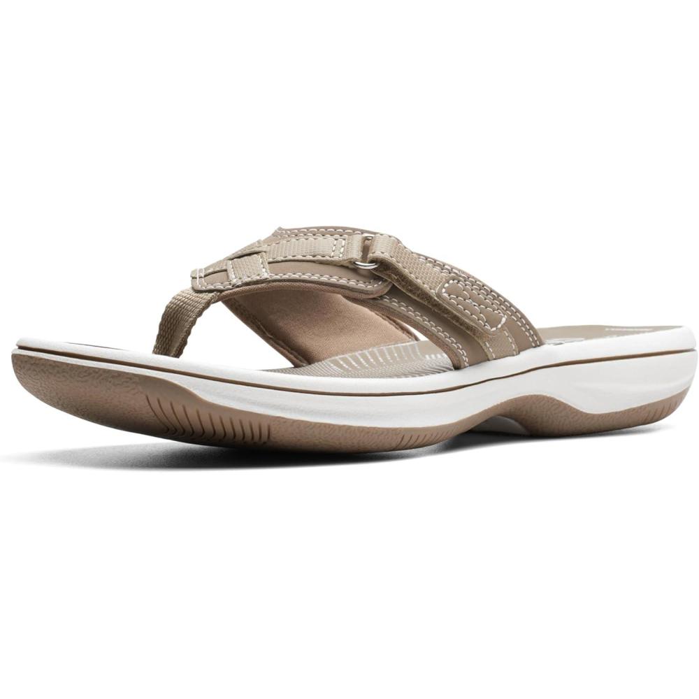 imageClarks Womens Breeze Sea FlipFlopTaupe