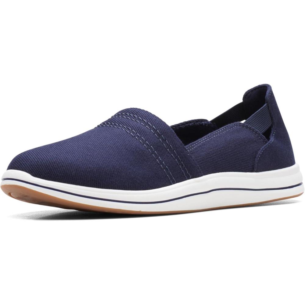 imageClarks Womens Breeze Step II LoafersDark Navy