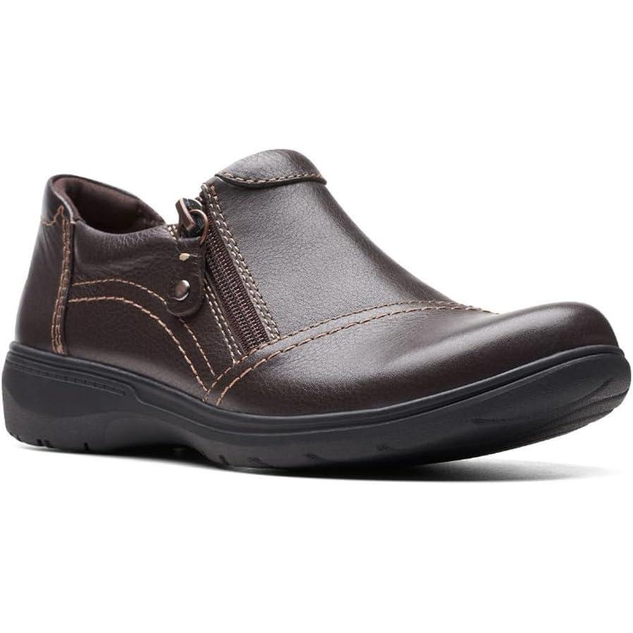 imageClarks Womens Carleigh RayDark Brown Leather