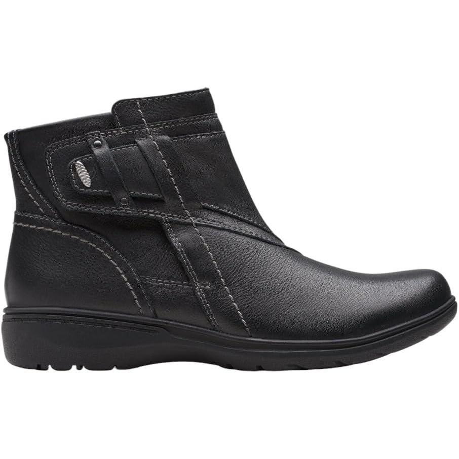 imageClarks Womens Carleigh Style BootsBlack Leather