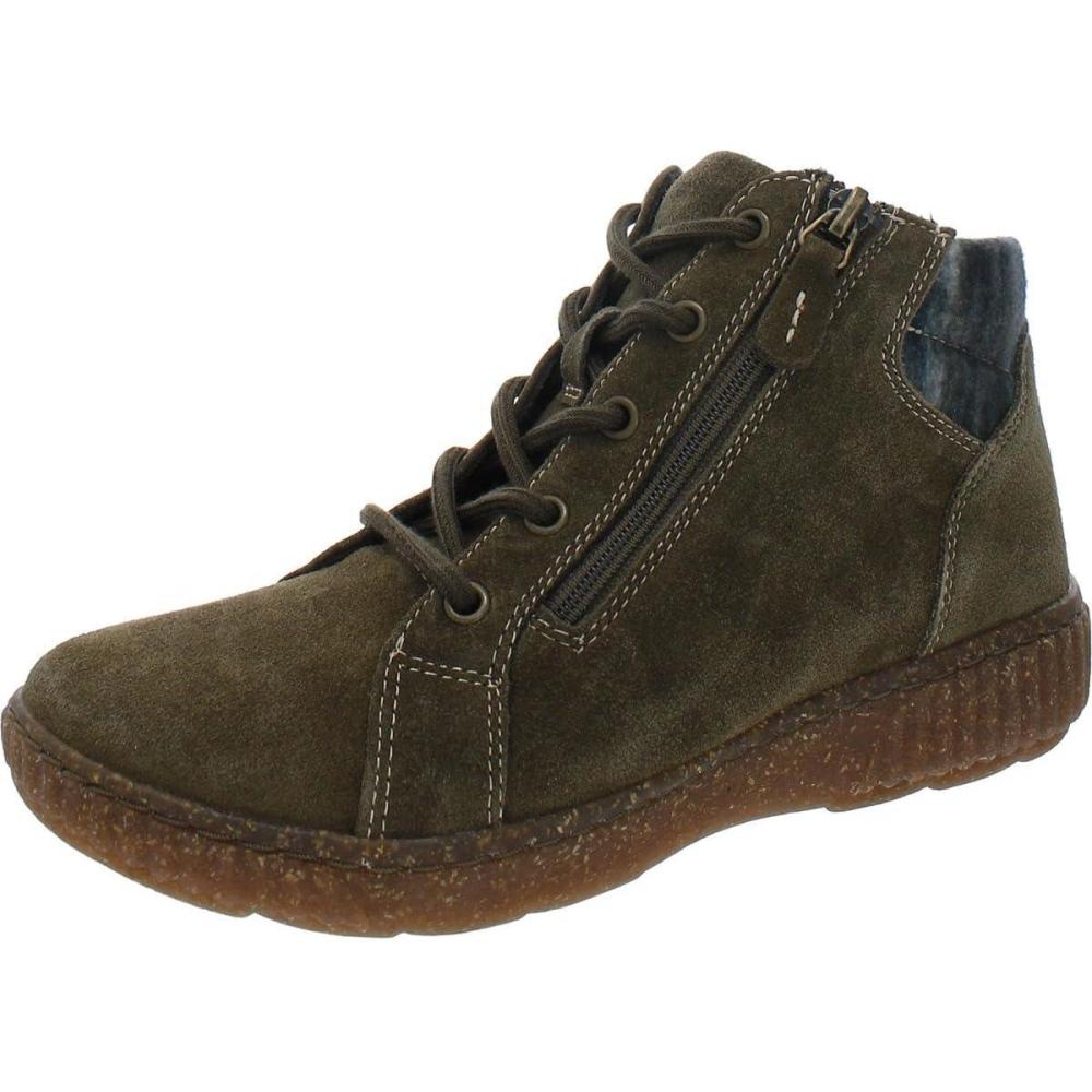 imageClarks Womens Caroline Park Ankle BootOlive Suede