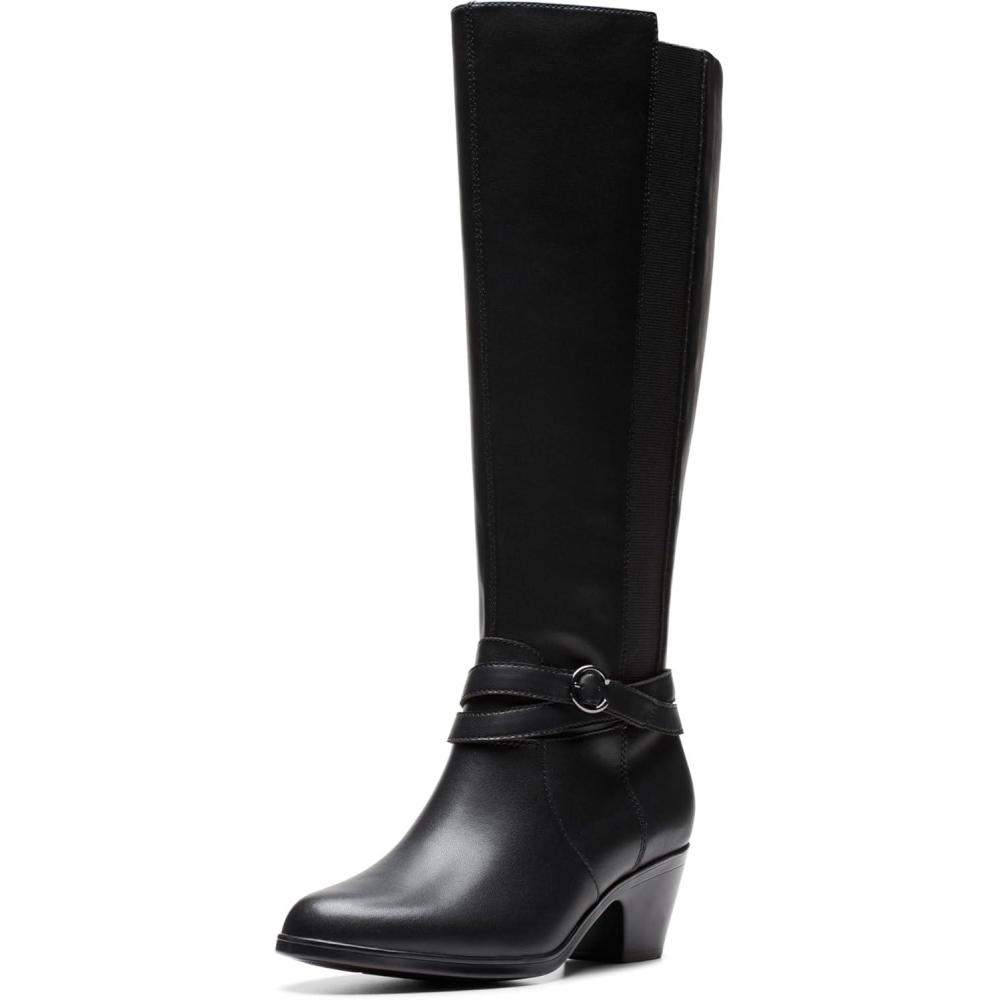 imageClarks Womens Emily2 Dream BootsBlack Leather