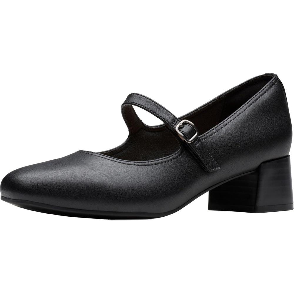 imageClarks Womens Iridessa Rae PumpBlack Leather