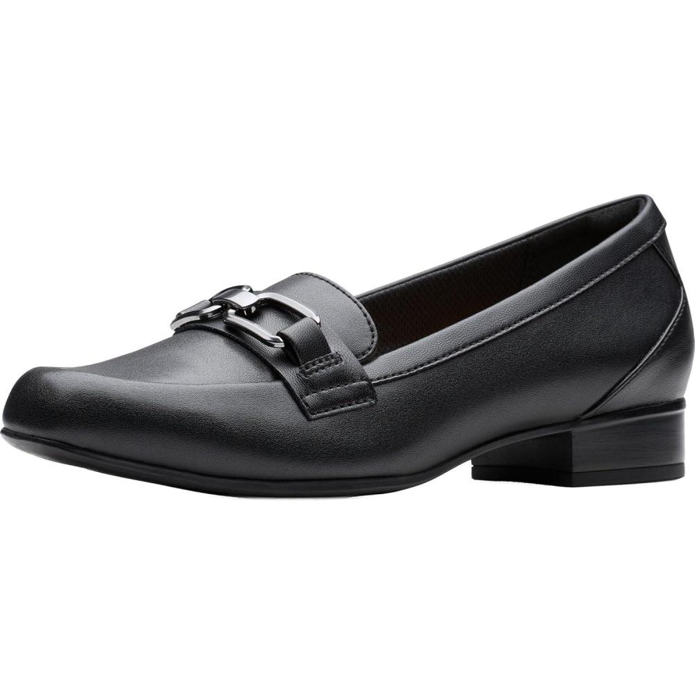 imageClarks Womens Juliet Echo LoaferBlack Leather