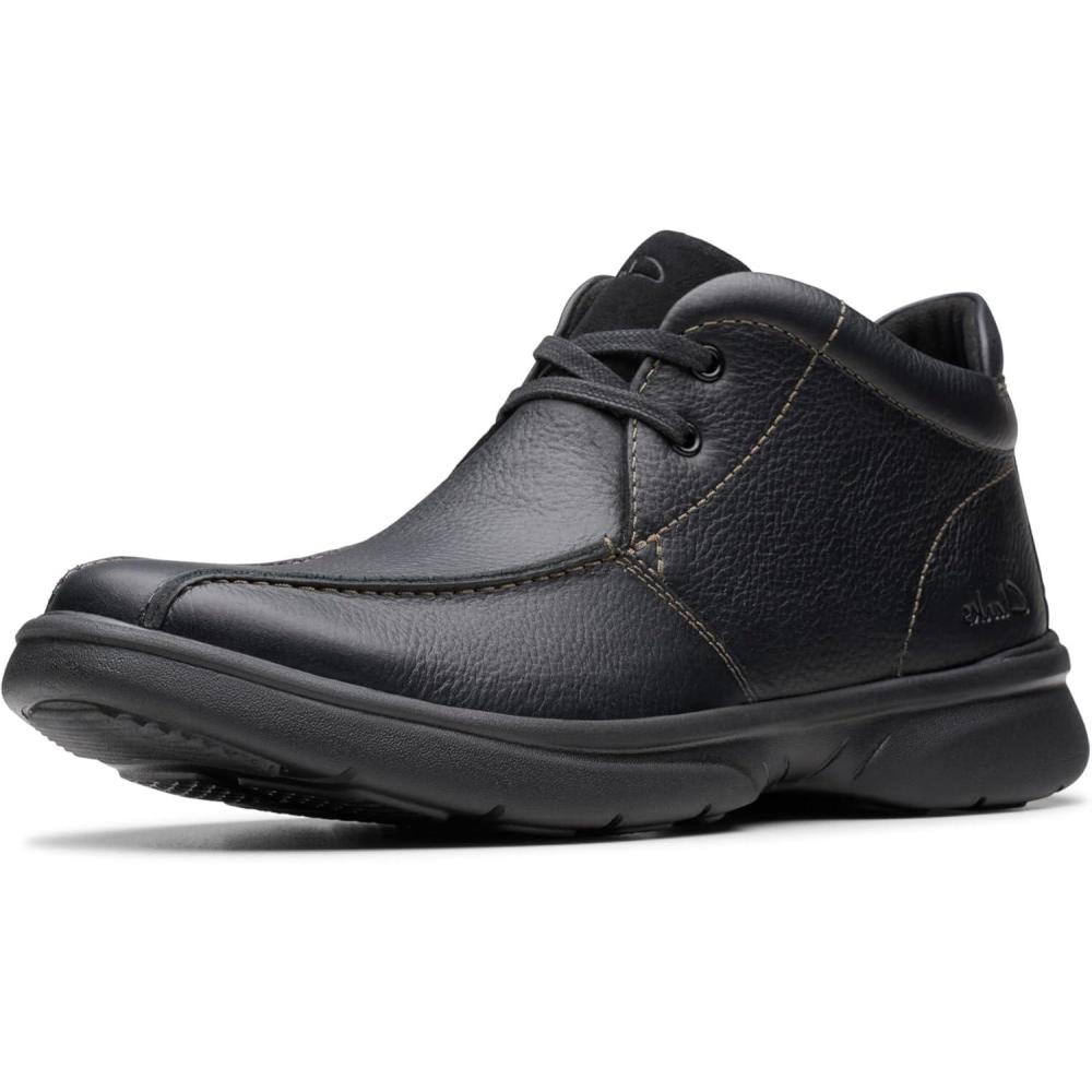 imageClarks mens Bradley UpBlack Leather