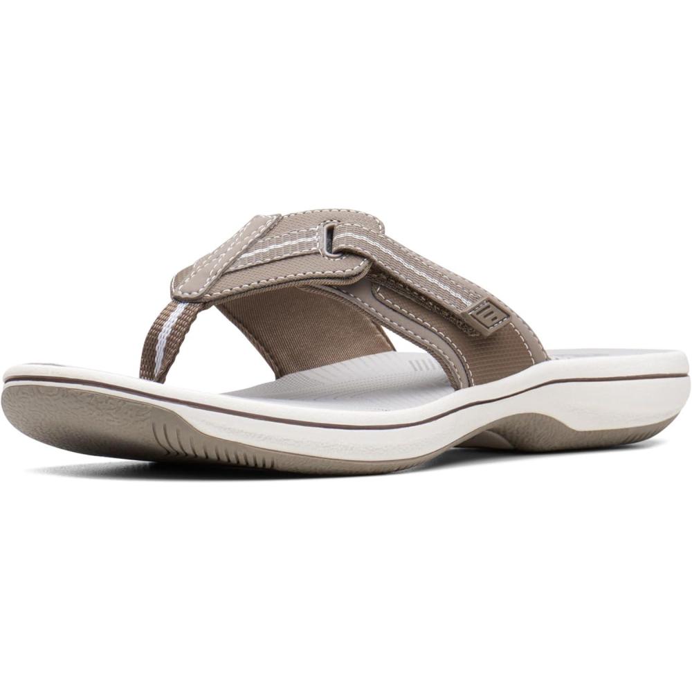 imageClarks womens Brinkley JazzPewter Synthetic