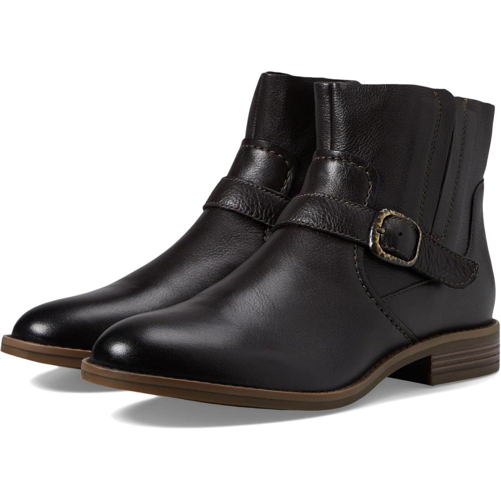 imageClarks womens Camzin LoopAnkle BootDark Brown Leather