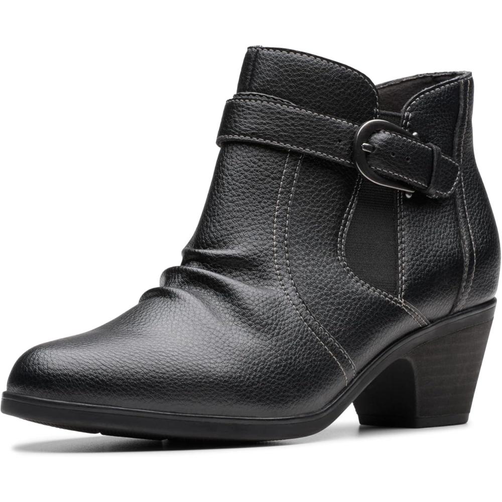 imageClarks womens Emily2 OpalBlack Leather