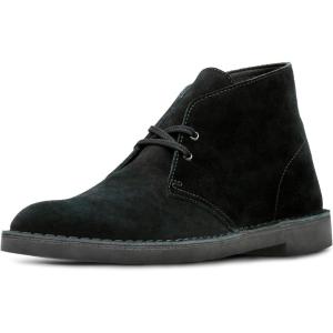 Clarks Men’s Bushacre 2 Chukka Boot(Black Suede)