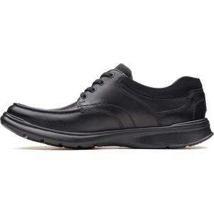 Clarks Men’s Cotrell Edge Oxford Shoes(Black (Blk Smoothlea))