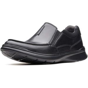 Clarks Men’s Cotrell Free Loafer(Black Blk Smooth Leather)
