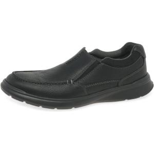 Clarks Men’s Cotrell Free Loafer(Black Oily Lea)