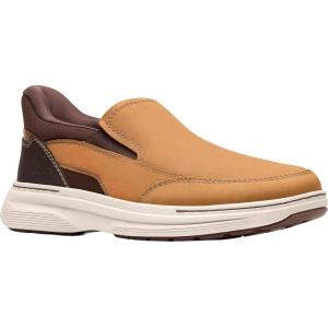 Clarks Men’s Craftwell Step Loafer(Light Brown Leather)