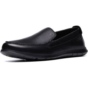 Clarks Mens Flexway Step(Black Smooth)