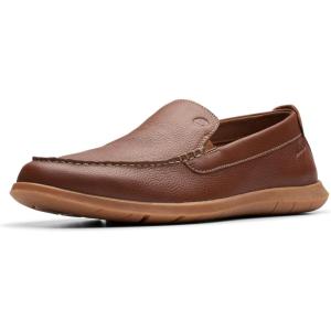 Clarks Mens Flexway Step(Light Brown)